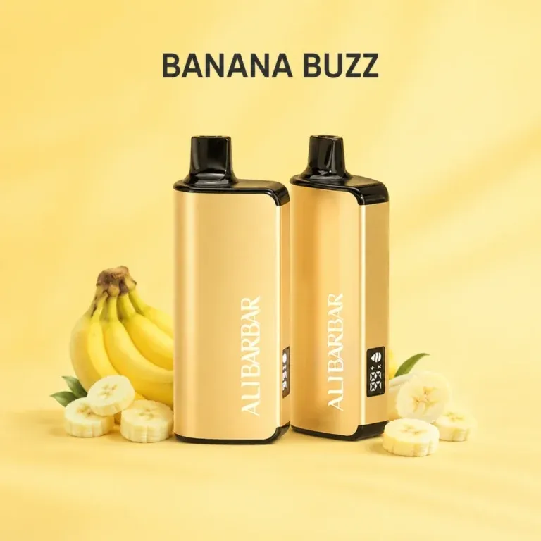 alibarbar 9000 puffs banana buzz
