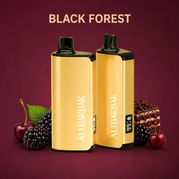 alibarbar 9000 puffs black forest
