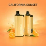 alibarbar 9000 puffs california sunset