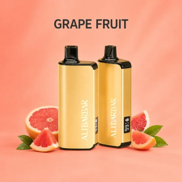 alibarbar 9000 puffs grape fruit