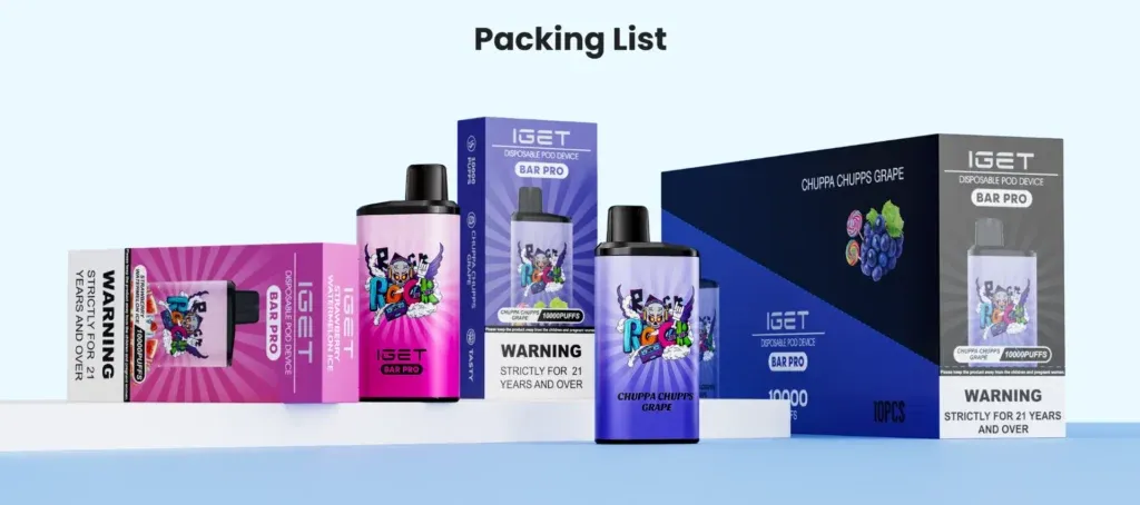 iget bar pro disposable vape
