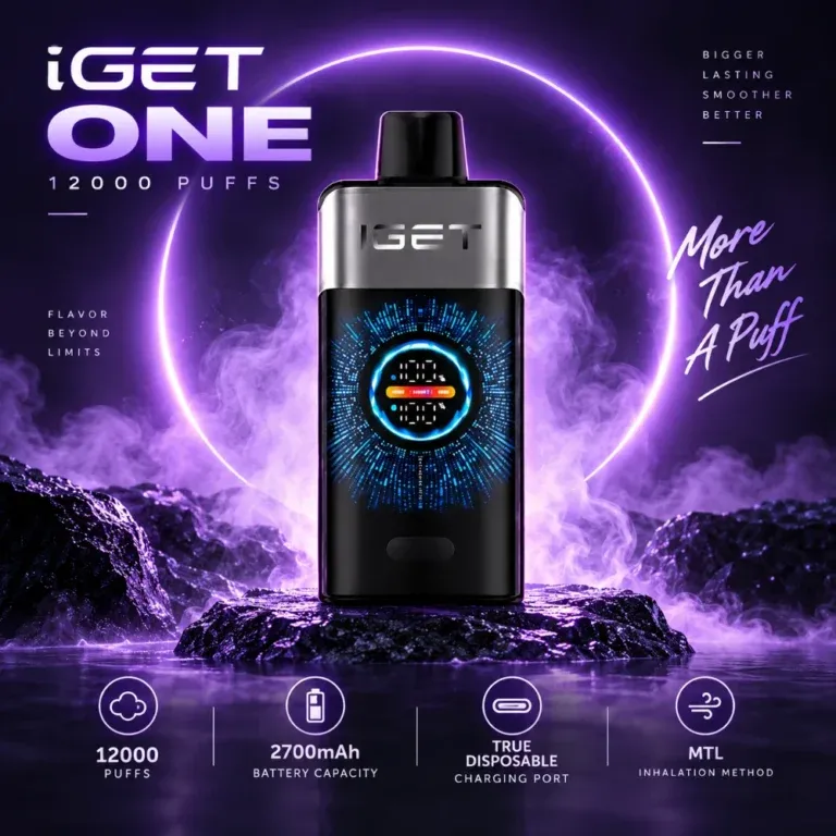 iget one 12000 puffs cover