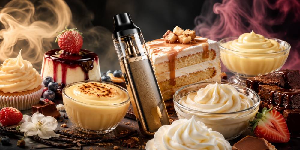 best dessert vape juice custar
